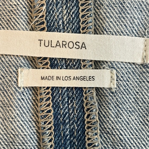 Tularosa overall shorts sz medium “Rachel” Light Blue Denim color Maui - Picture 6 of 9